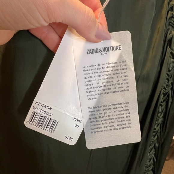 NWT Zadig & Voltaire Women's High Waisted Skirt - Picture 2 of 3